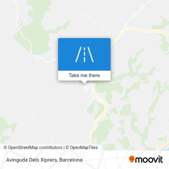 Avinguda Dels Xiprers map
