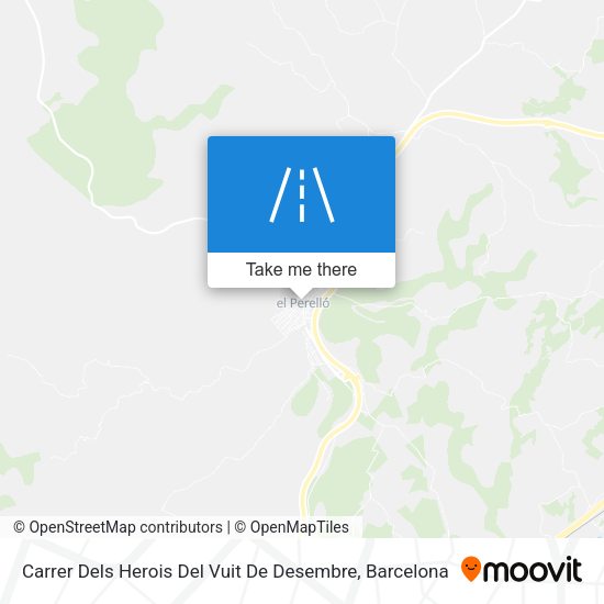 Carrer Dels Herois Del Vuit De Desembre map