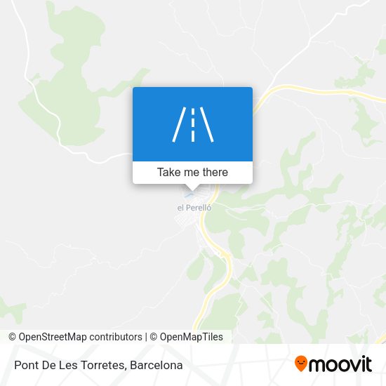 Pont De Les Torretes map