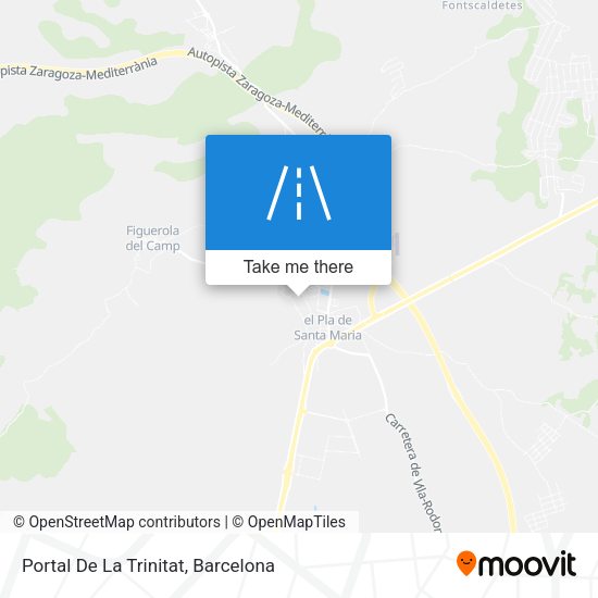 Portal De La Trinitat map
