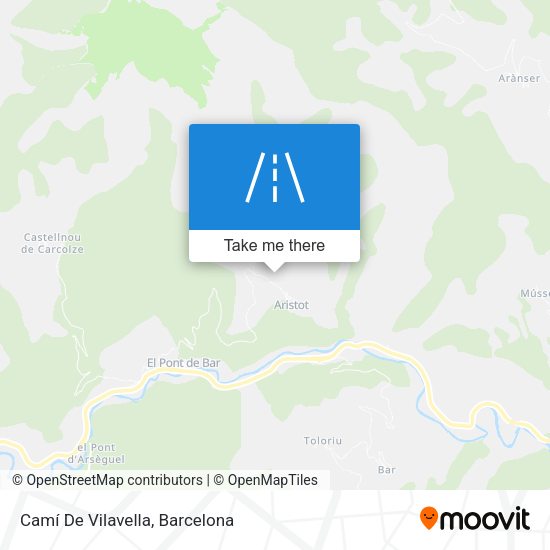 Camí De Vilavella map