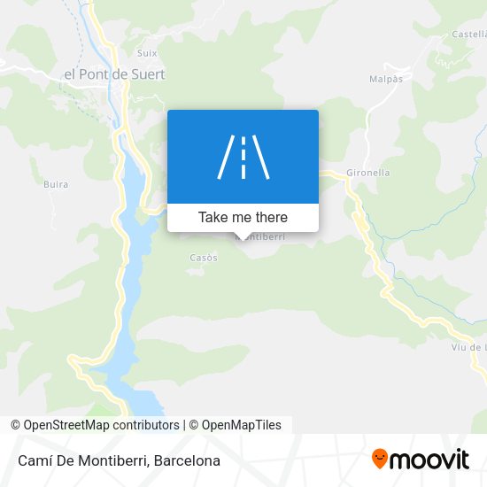 Camí De Montiberri map