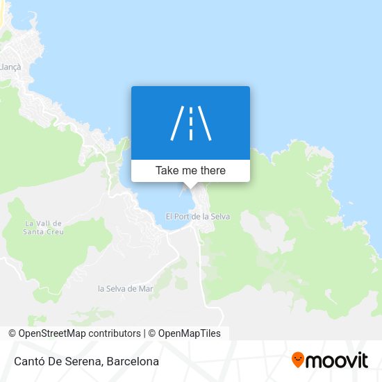 Cantó De Serena map