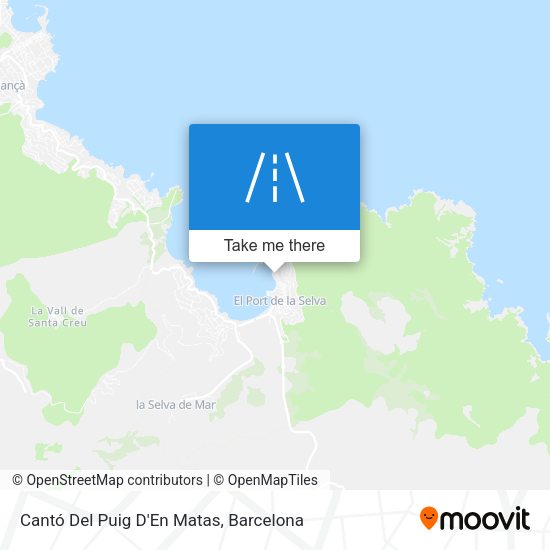 Cantó Del Puig D'En Matas map