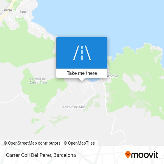 Carrer Coll Del Perer map