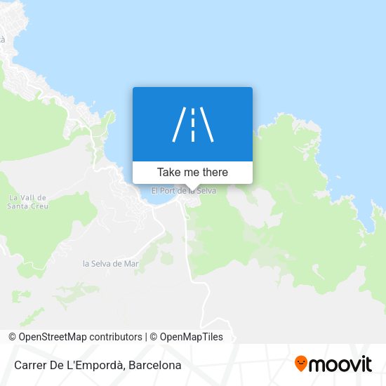 Carrer De L'Empordà map