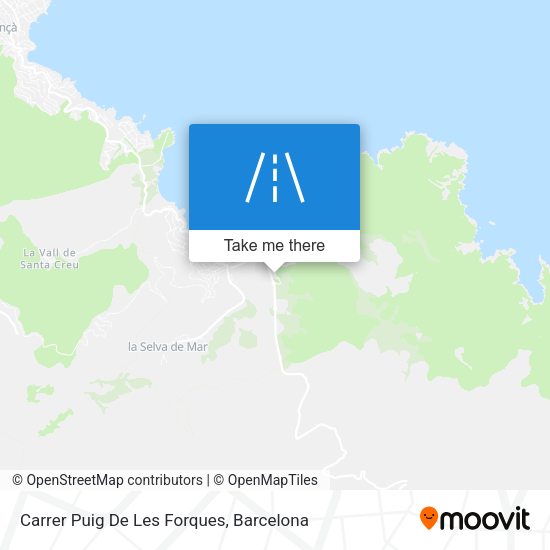 Carrer Puig De Les Forques map