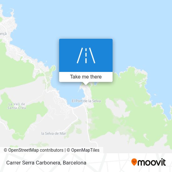 Carrer Serra Carbonera map