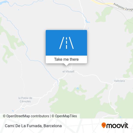 Camí De La Fumada map