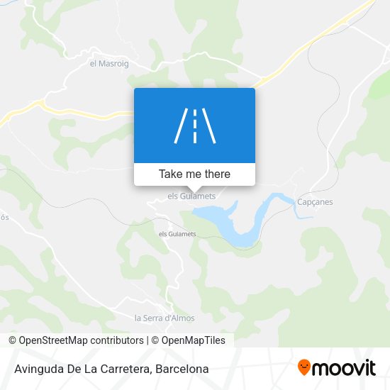 Avinguda De La Carretera map
