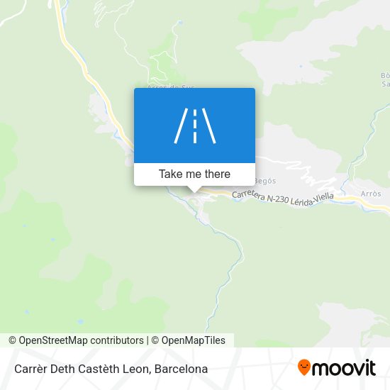 Carrèr Deth Castèth Leon map