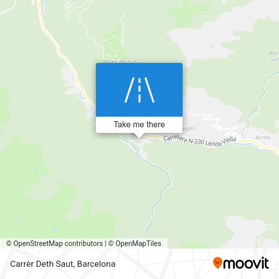 Carrèr Deth Saut map