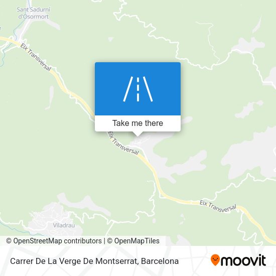 Carrer De La Verge De Montserrat map