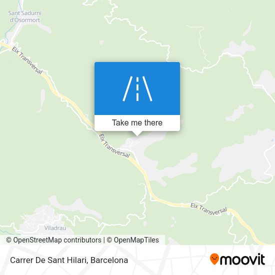Carrer De Sant Hilari map