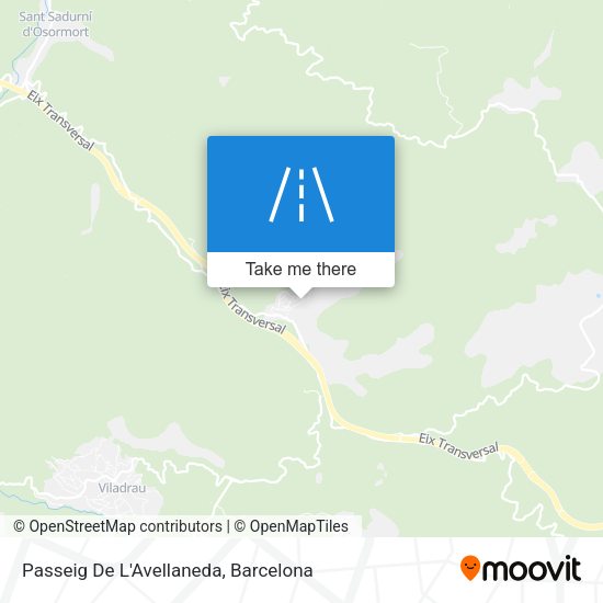 Passeig De L'Avellaneda map