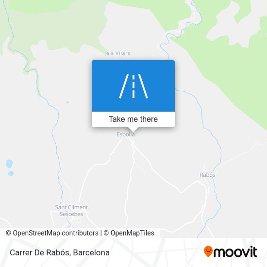 Carrer De Rabós map