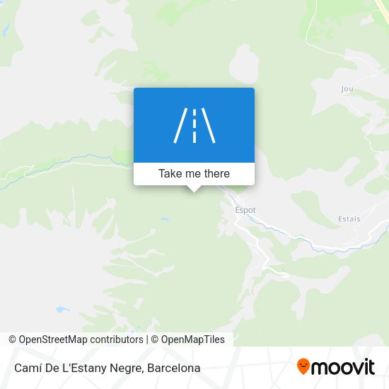 Camí De L'Estany Negre map