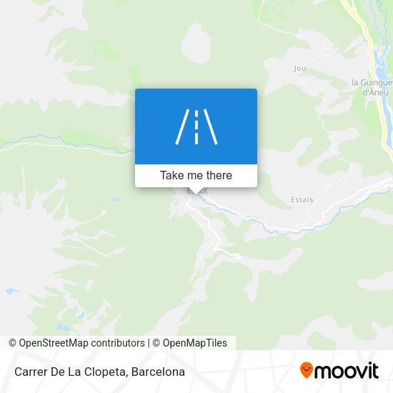Carrer De La Clopeta map