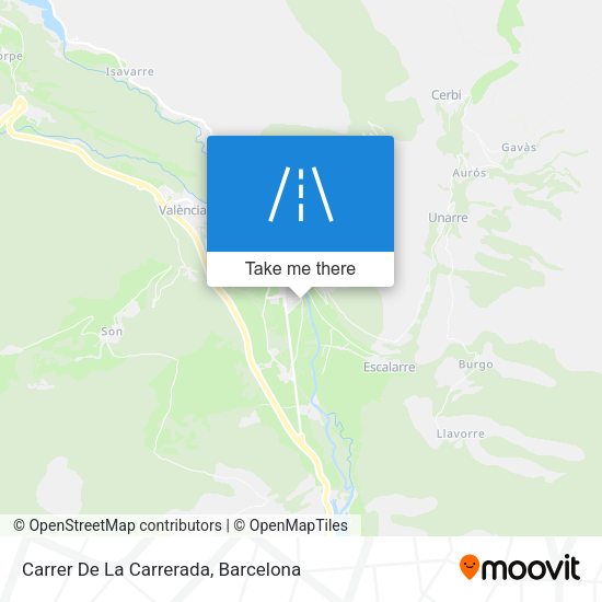 Carrer De La Carrerada map