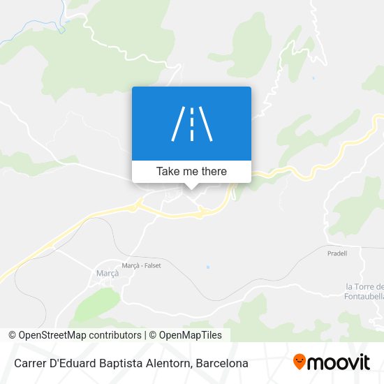 Carrer D'Eduard Baptista Alentorn map
