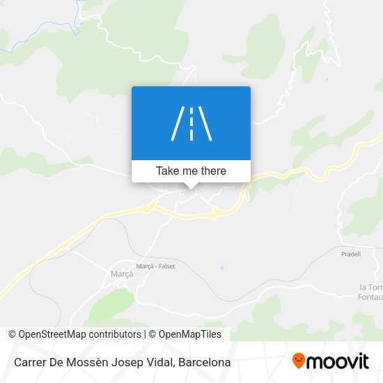 Carrer De Mossèn Josep Vidal map
