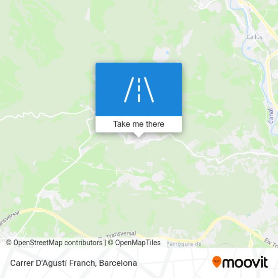 Carrer D'Agustí Franch map