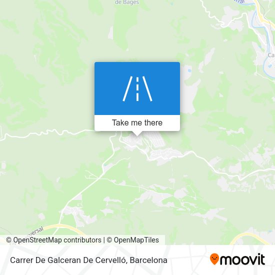 Carrer De Galceran De Cervelló map
