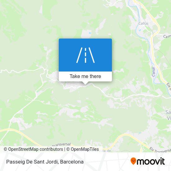 Passeig De Sant Jordi map