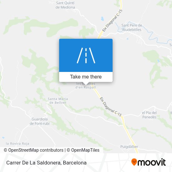 Carrer De La Saldonera map