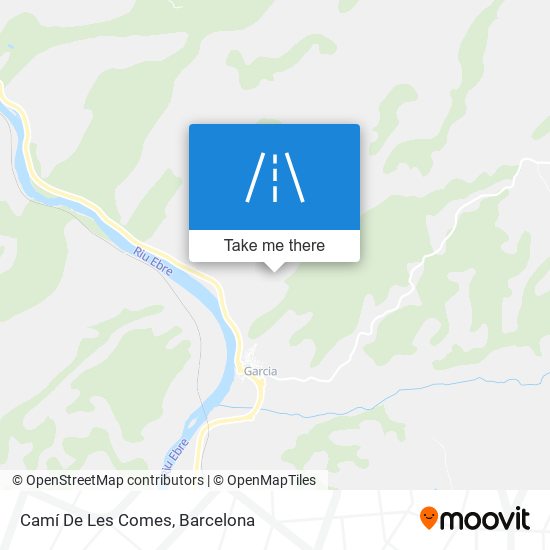 Camí De Les Comes map