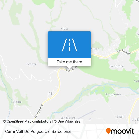 Camí Vell De Puigcerdà map
