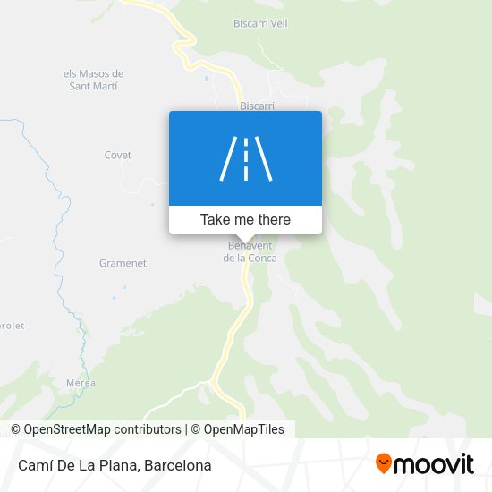 Camí De La Plana map