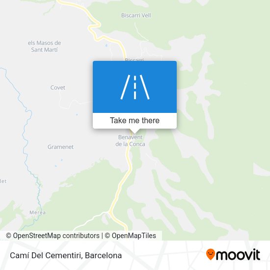 Camí Del Cementiri map