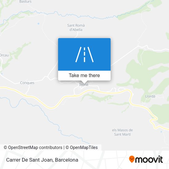 Carrer De Sant Joan map