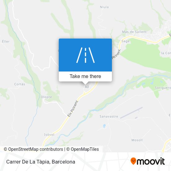 Carrer De La Tàpia map
