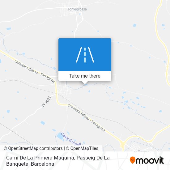Camí De La Primera Màquina, Passeig De La Banqueta map