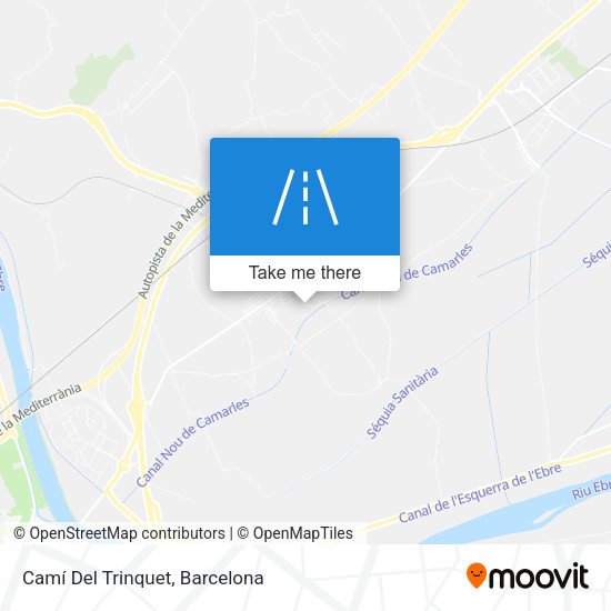 Camí Del Trinquet map