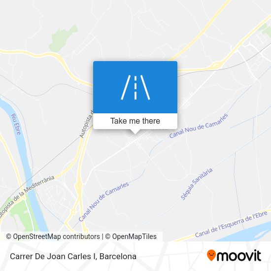 Carrer De Joan Carles I map