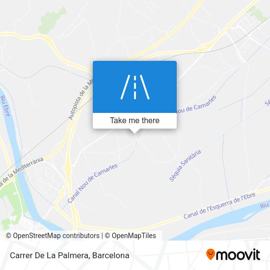 Carrer De La Palmera map