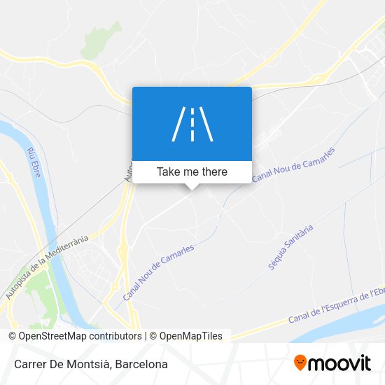 Carrer De Montsià map
