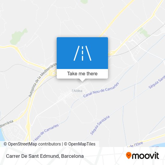 Carrer De Sant Edmund map
