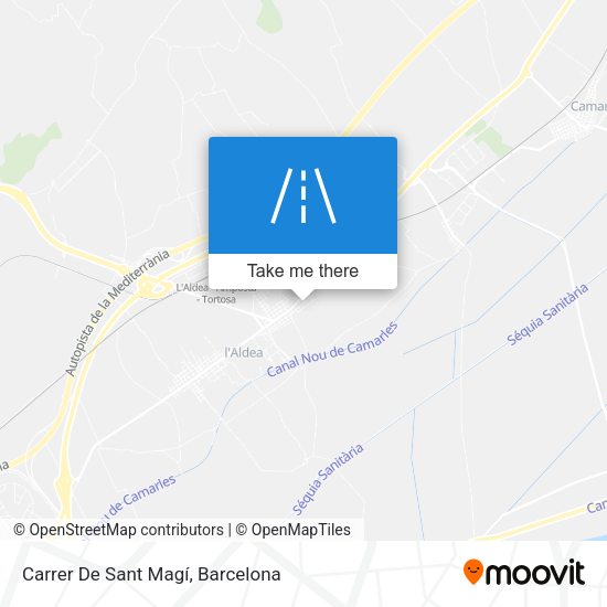 Carrer De Sant Magí map