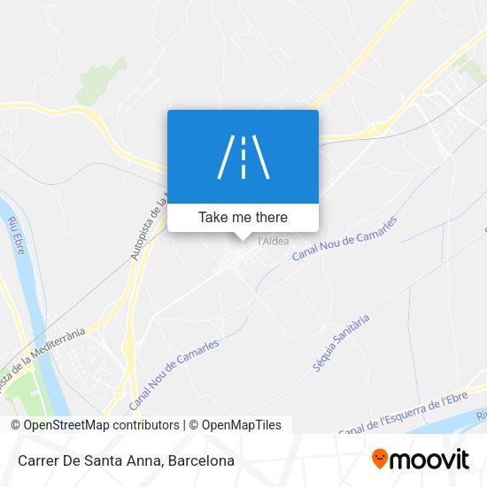 Carrer De Santa Anna map