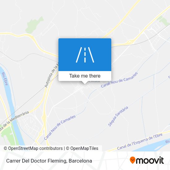 Carrer Del Doctor Fleming map