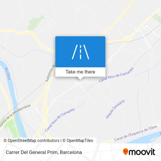 Carrer Del General Prim map