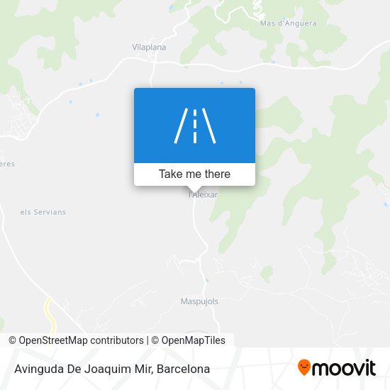 Avinguda De Joaquim Mir map