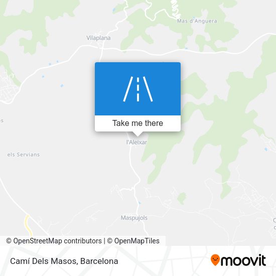 Camí Dels Masos map