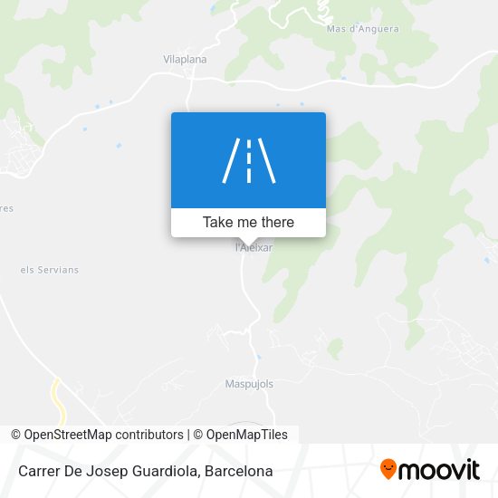 Carrer De Josep Guardiola map