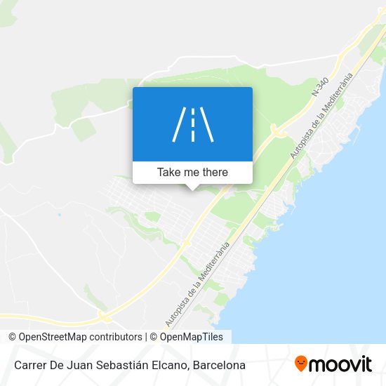 Carrer De Juan Sebastián Elcano map