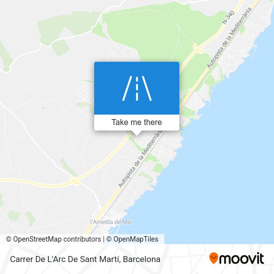 Carrer De L'Arc De Sant Martí map